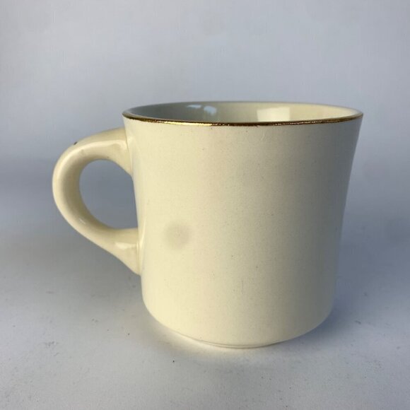 Vintage Kennedy Space Center Shuttle Florida Coffee Mug Gold Rim - Picture 3 of 7